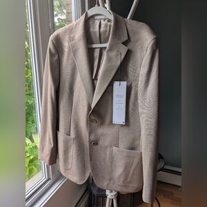 Calvin Klein Tan Sport Coat Modern Casual Blazer